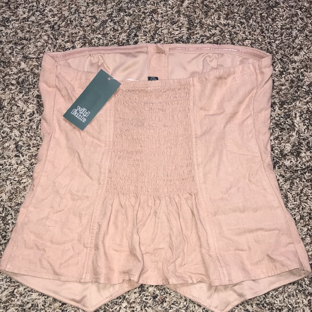 🐠WILD FABLE Relaxed Fit Strapless Top | NWT - Picture 2 of 2